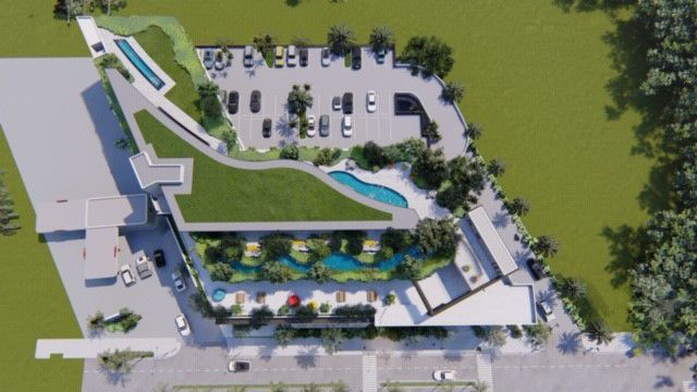 Architect rendering - project Key Biscayne Gateway